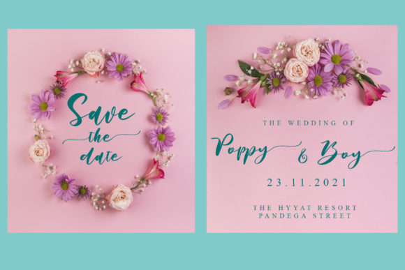 Amanday Font Poster 3