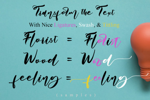 Amanday Font Poster 8