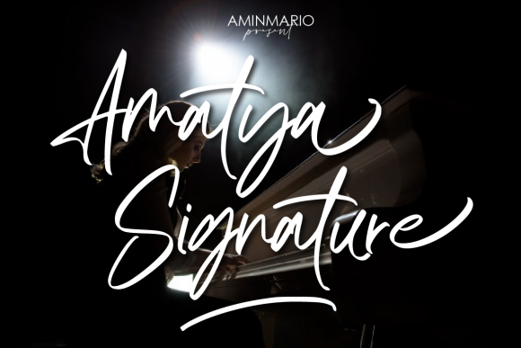 Amatya Signature Font