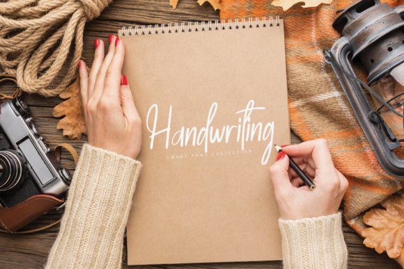 Amelanita Signature Font Poster 4