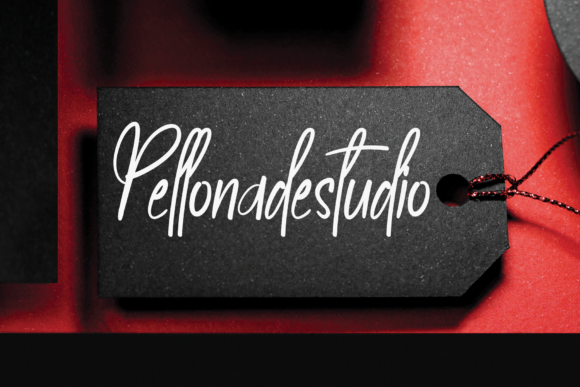 Amelanita Signature Font Poster 5