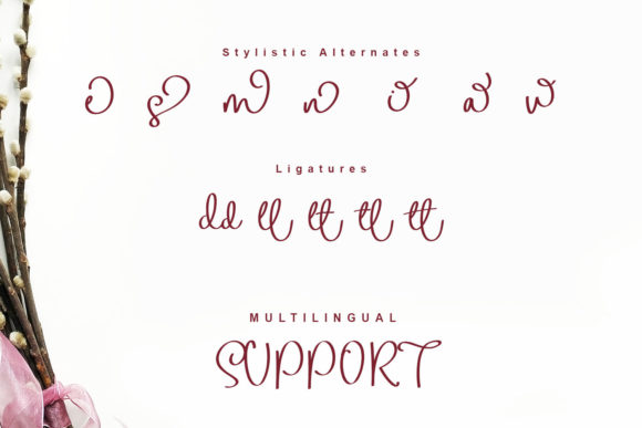 Amellis Font Poster 4