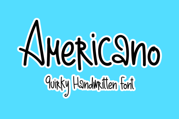 Americano Font Poster 1