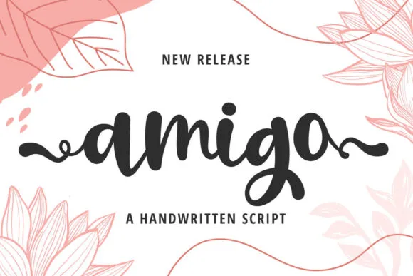 Amigo Font Amigo Font Poster 1