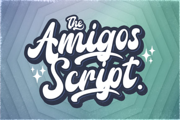 Amigos Font Poster 1