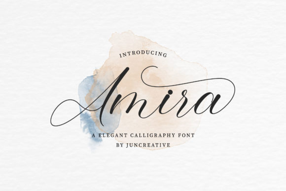 Amira Font Poster 1