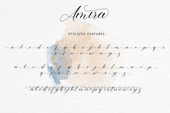 Amira Font Poster 9