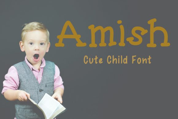 Amish Font Poster 1