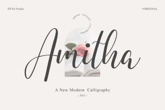 Amitha Font Poster 1