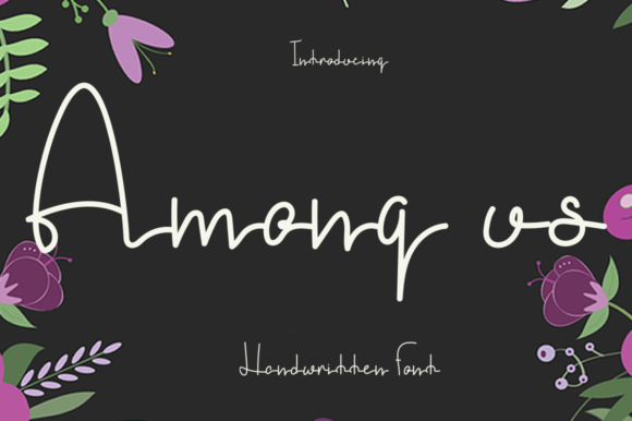 Among Us Font Poster 1