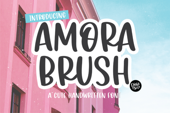 Amora Brush Font