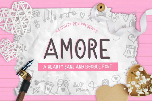 Amore Font Poster 1