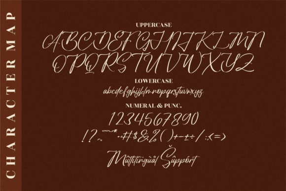 Amorillan Orgendam Font Poster 9