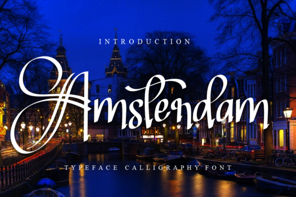 Amsterdam Font Poster 1