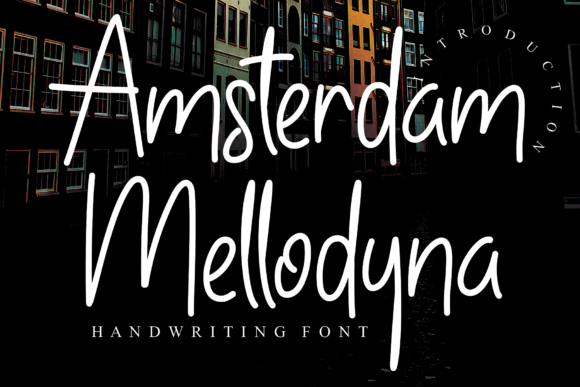 Amsterdam Mellodyna Font Poster 1