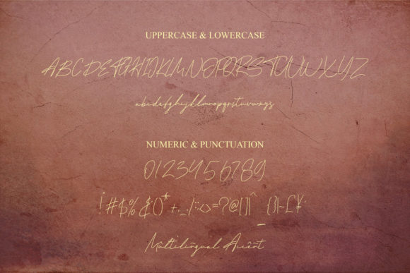 Amstroms Font Poster 7