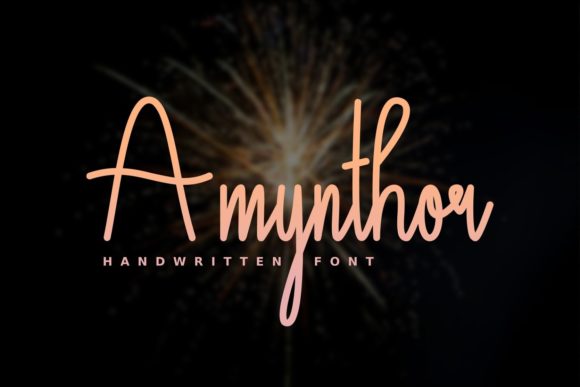 Amynthor Font Poster 1