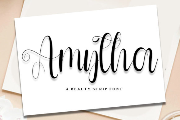 Amytha Font Poster 1