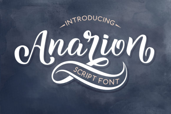 Anarion Script Font