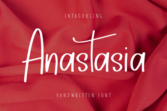 Anastasia Font Poster 1