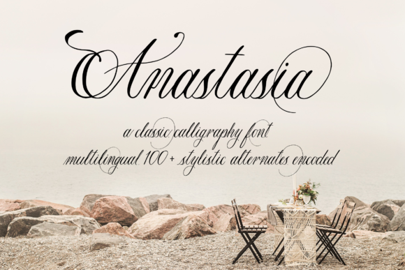 Anastasia Font Poster 1