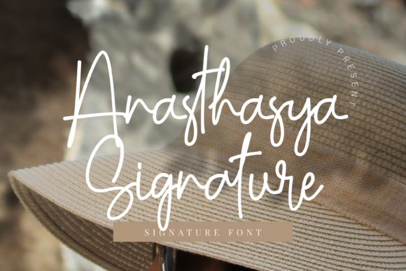 Anasthasya Signature Font Poster 1