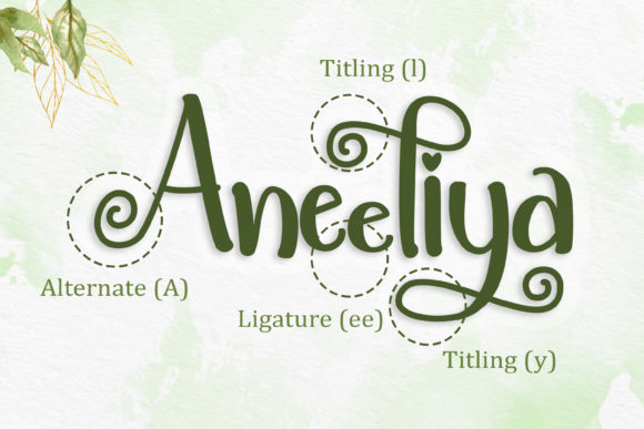 Anayu Font Poster 7