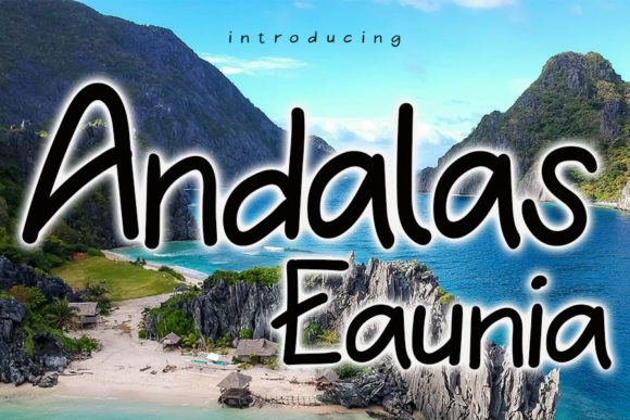 Andalas Eaunia Font