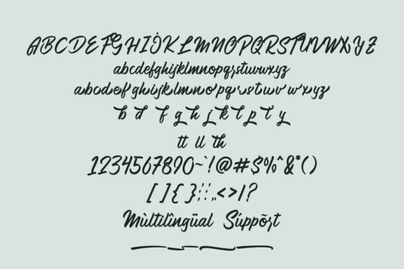 Anderik Font Poster 4