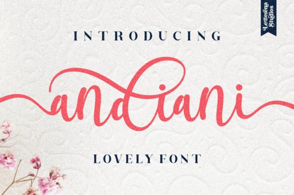 Andiani Font Poster 1