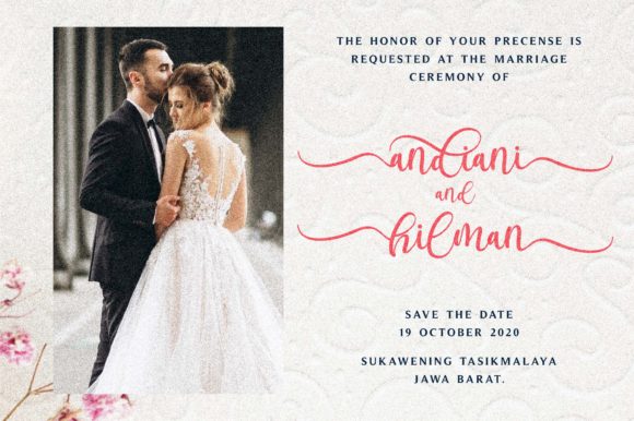 Andiani Font Poster 2