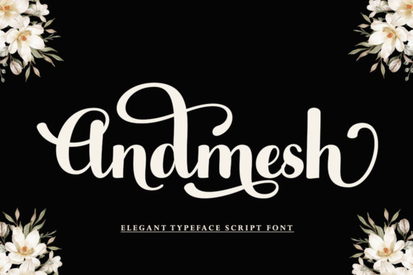 Andmesh Font Poster 1