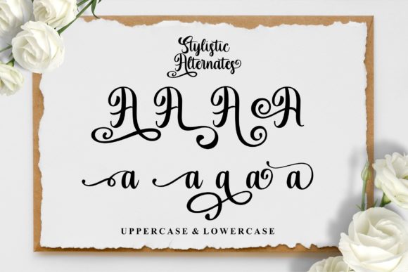 Andy & Anna Font Poster 6