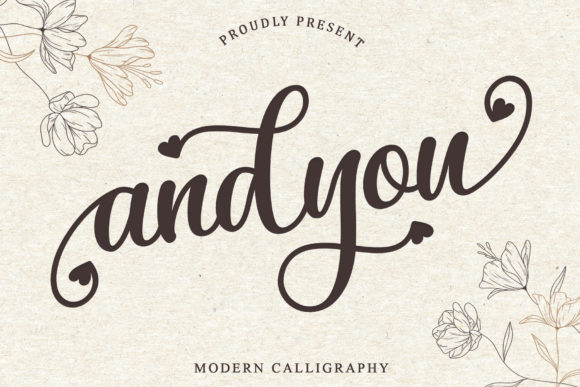 Andyou Font Poster 1