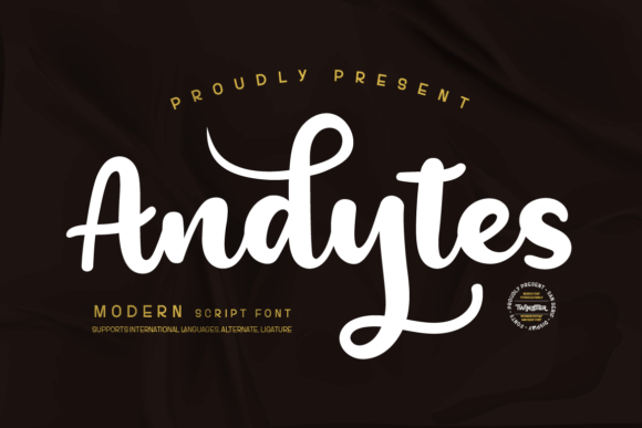 Andytes Font Poster 1