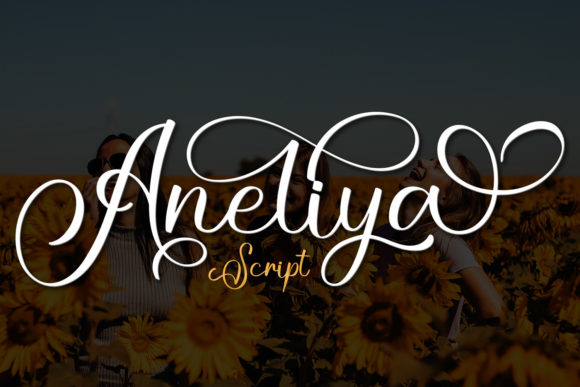 Aneliya Font Poster 1