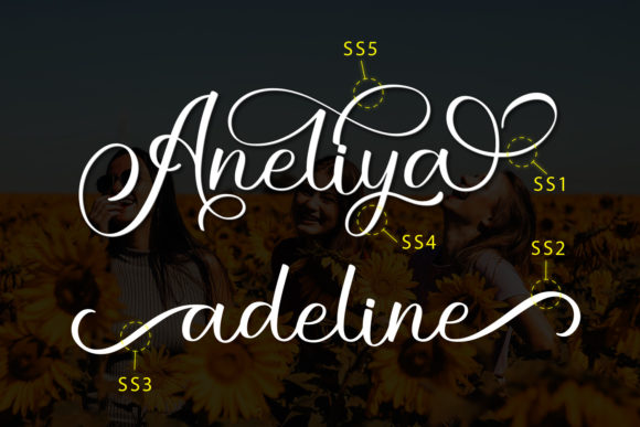 Aneliya Font Poster 5