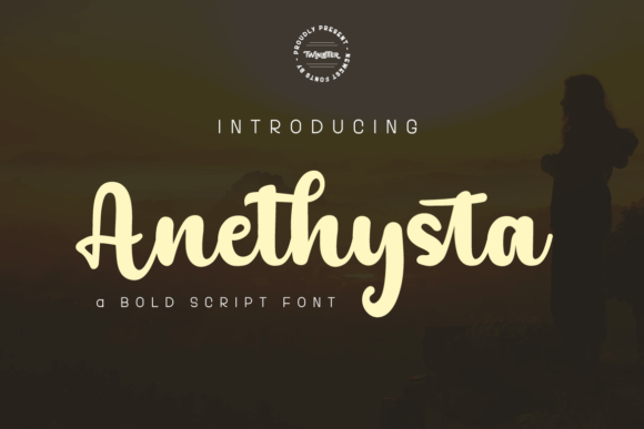 Anethysta Font Poster 1