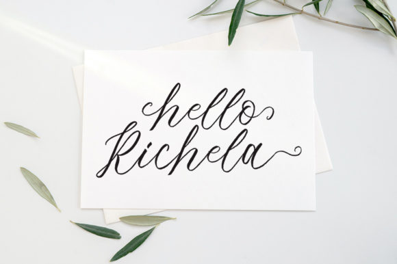Angel Face Font Poster 7