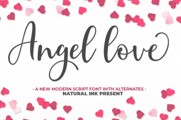 Angel Love Font Poster 1