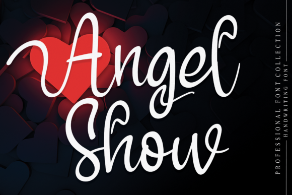 Angel Show Font Poster 1