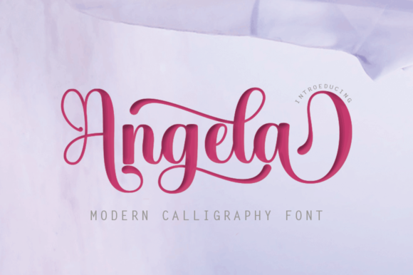 Angela Font Poster 1
