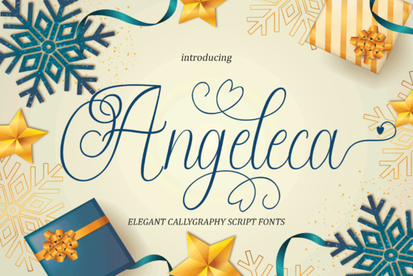 Angeleca Font Poster 1