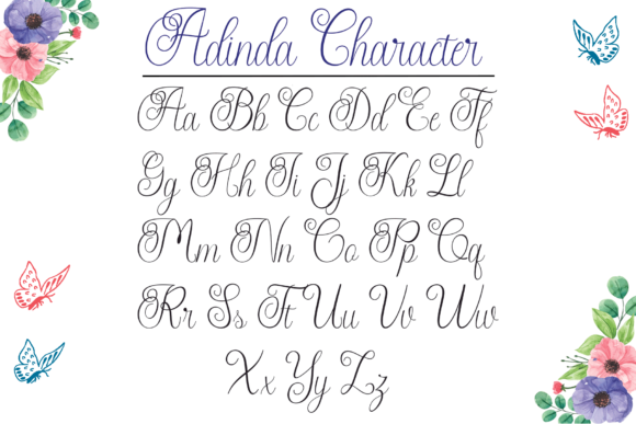 Angeleca Font Poster 11