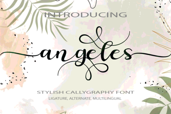 Angeles Font Poster 1