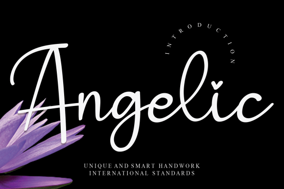 Angelic Font Poster 1