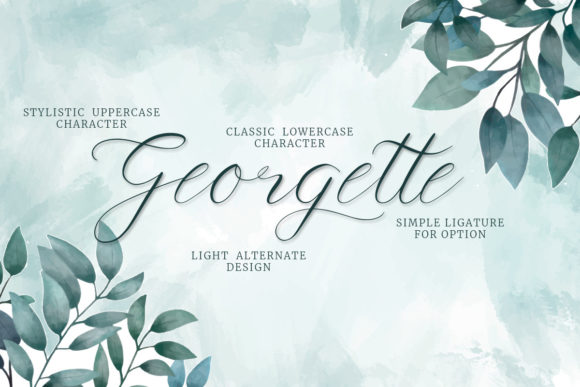 Angelica Font Poster 3