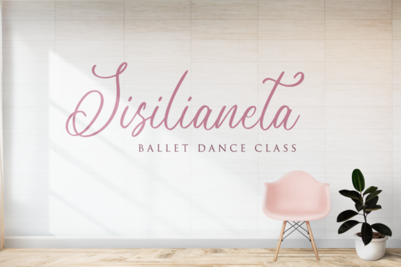 Angelica Font Poster 6