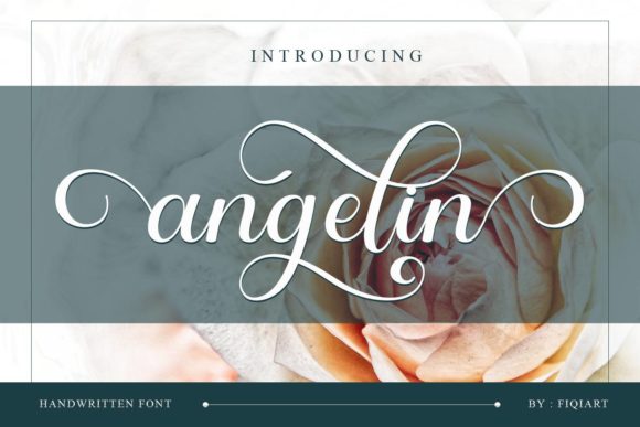 Angelin Font Poster 1