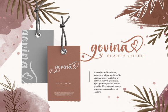 Angelin Heart Font Poster 3